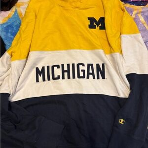 Michigan sweat shirt